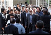   حضور محمد باقر قالیباف،شهردار تهران در محل ثبت نام نامزدهای انتخابات ریاست جمهوری