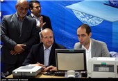   حضور محمد باقر قالیباف،شهردار تهران در محل ثبت نام نامزدهای انتخابات ریاست جمهوری