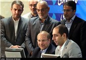   حضور محمد باقر قالیباف،شهردار تهران در محل ثبت نام نامزدهای انتخابات ریاست جمهوری