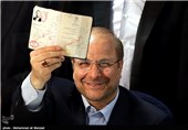   حضور محمد باقر قالیباف،شهردار تهران در محل ثبت نام نامزدهای انتخابات ریاست جمهوری