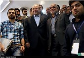   حضور محمد باقر قالیباف،شهردار تهران در محل ثبت نام نامزدهای انتخابات ریاست جمهوری
