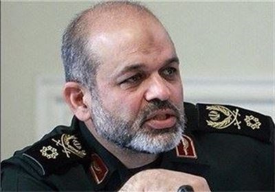رسالة تهنئة من اللواء وحيدي بمناسبة فوز المنتخب الايراني للمصارعة دون الـ 23 عاما ببطولة العالم