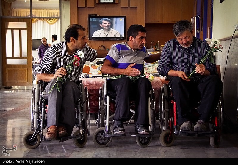 جانبازان دفاع مقدس , جانبازان مدافع حرم , انجمن جانبازان نخاعی کشور , ورزش جانبازان و معلولین , خانواده شهدا , بنیاد شهید و امور ایثارگران , سعید اوحدی , 