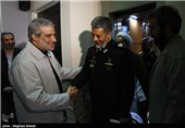بازدید امیر حبیب‌الله سیاری فرمانده نیروی دریایی ارتش از خبرگزاری تسنیم