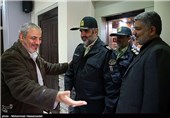 بازدید سردار سیدحمید صدرالسادات رئیس سازمان وظیفه عمومی ناجا از خبرگزاری تسنیم
