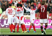 دیدار تیمهای پیشکسوتان پرسپولیس و میلان