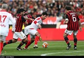 دیدار تیمهای پیشکسوتان پرسپولیس و میلان