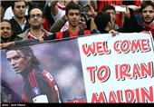 دیدار تیمهای پیشکسوتان پرسپولیس و میلان
