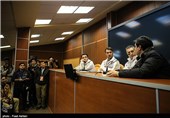 پائولو مالدینی، دنیل ماسارو و ماسیمو در کنفرانس خبری بعد از بازی پرسپولیس و میلان