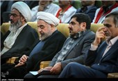 حجت الاسلام حسن روحانی رئیس جمهور در جلسه شورای اداری استان بوشهر-عسلویه
