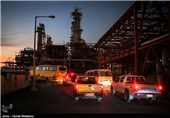 بازدید حجت الاسلام حسن روحانی رئیس جمهور از فازهای میدان گازی پارس جنوبی-عسلویه