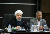 جلسه شورای اداری استان بوشهر با حضور حجت الاسلام حسن روحانی رئیس جمهور-عسلویه