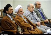 دیدار رئیس و اعضای شورای عالی انقلاب فرهنگی با مقام معظم رهبری