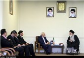 دیدار محمدجواد ظریف وزیر امور خارجه با آیت الله علم الهدی امام جمعه مشهد