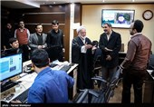 بازدید حجت الاسلام مصباحی مقدم رئیس کمیسیون برنامه و بودجه مجلس شورای اسلامی از تحریریه خبرگزاری تسنیم