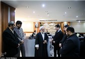 بازدید حجت الاسلام مصباحی مقدم رئیس کمیسیون برنامه و بودجه مجلس شورای اسلامی از تحریریه خبرگزاری تسنیم