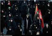 پیاده روی عاشقان حسینی در تهران