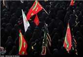 پیاده روی عاشقان حسینی در تهران