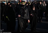 پیاده روی عاشقان حسینی در تهران