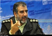 حضور عباسعلی محمدیان رئیس پلیس آگاهی تهران در خبرگزاری تسنیم