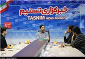 حضور وحید هاشمیان بازیکن سابق فوتبال در خبرگزاری تسنیم