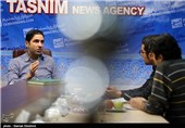 حضور وحید هاشمیان بازیکن سابق فوتبال در خبرگزاری تسنیم