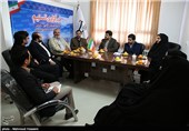 جلسه مدیران خبرگزاری تسنیم با خبرنگاران دفتر خراسان جنوبی