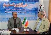 عباس توانگر قائم مقام خبرگزاری تسنیم و گلستانی فرد معاون سیاسی امنیتی استاندار خراسان جنوبی