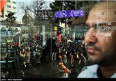 عزاداری شهادت امام رضا (ع) در جوار بارگاه آن حضرت