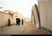 خسارات ناشی از زلزله در بستک