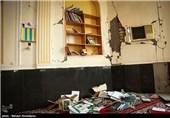 خسارات ناشی از زلزله در بستک