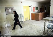 خسارات ناشی از زلزله در بستک