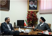 دیدار مدیران خبرگزاری تسنیم با حجت‌الاسلام شاهرودی نماینده ولی فقیه در استان کردستان