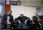 دیدار مدیران خبرگزاری تسنیم با ماموستا مجتهدی امام جمعه سنندج