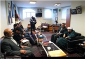 دیدار مدیران خبرگزاری تسنیم با ماموستا مجتهدی امام جمعه سنندج
