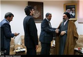 دیدار مدیران خبرگزاری تسنیم با حجت‌الاسلام شاهرودی نماینده ولی فقیه در استان کردستان