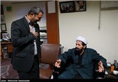 دیدار مدیران خبرگزاری تسنیم با ماموستا مجتهدی امام جمعه سنندج