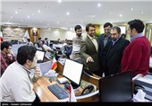 بازدید سیدمهدی درهمی مدیر عامل منطقه گردشگری سپاد خراسان از تحریریه خبرگزاری تسنیم