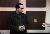حسین انتظامی معاون مطبوعاتی وزارت فرهنگ و ارشاد اسلامی در خبرگزاری تسنیم