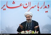 حجت الاسلام حسن روحانی رئیس جمهور در دیدار با سران عشایر و قبایل عرب استان خوزستان