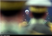 صبحگاه مشترک نظامیان خوزستان با حضور رئیس جمهور