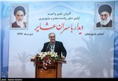 سخنرانی عبدالحسین مقتدایی استاندار خوزستان
