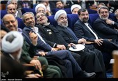 دیدار حجت الاسلام حسن روحانی رئیس‌جمهور با سران عشایر و قبایل عرب استان خوزستان