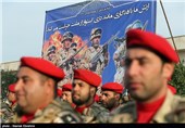 صبحگاه مشترک نظامیان خوزستان با حضور رئیس جمهور