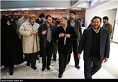 از راست: حمیدرضا مقدم‌فر معاون فرهنگی و اجتماعی سپاه، سرلشگر جعفری، مسعود ده نمکی و سرلشگر فیرزآبادی در پایان اکران فیلم معراجی ها