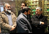 سرلشگر جعفری، حمیدرضا مقدم فر و سردار نقدی در پایان اکران فیلم معراجی ها