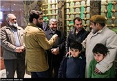 سرلشگر فیروزآبادی، مسعود ده نمکی، سرلشگر جعفری و سردار نقدی در پایان اکران فیلم معراجی ها
