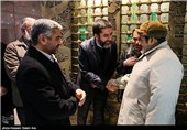 سرلشگر فیروزآبادی، سید محمود رضوی و سرلشگر جعفری در پایان اکران فیلم معراجی ها