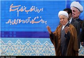  آیت‌الله اکبر هاشمی رفسنجانی رئیس مجمع تشخیص مصلحت نظام درشصت و هشتمین اجلاس دانشگاه آزاد اسلامی 