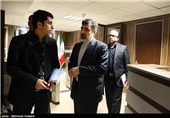 حضور بهروز کمالوندی سخنگوی سازمان انرژی اتمی در خبرگزاری تسنیم